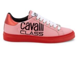 CAVALLI CLASS BY ROBERTO CAVALLI
Logo Leather Sneakers IT 38